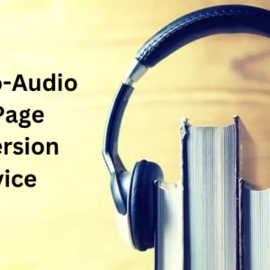 Book-to-Audio 50-Page Conversion Service